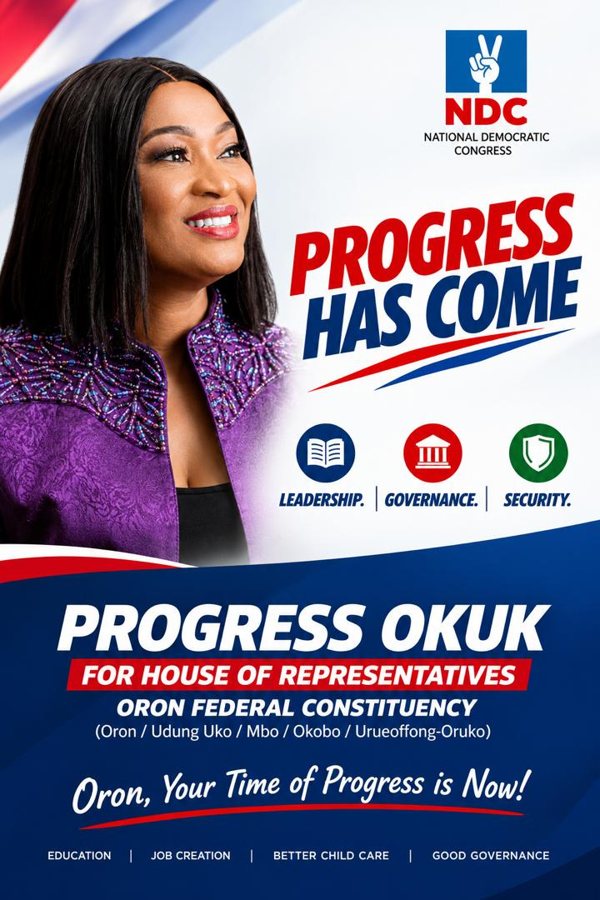 Progress Okuk House of Representatives campaign artwork.
