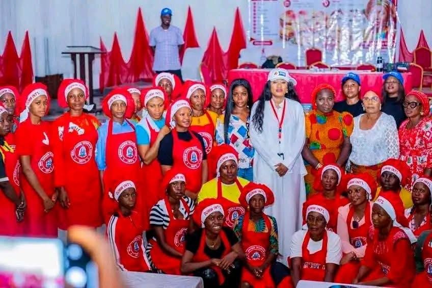 Progress Okuk flagged off the annual Skills Acquisition program by Oron Union Women’s Wing International.